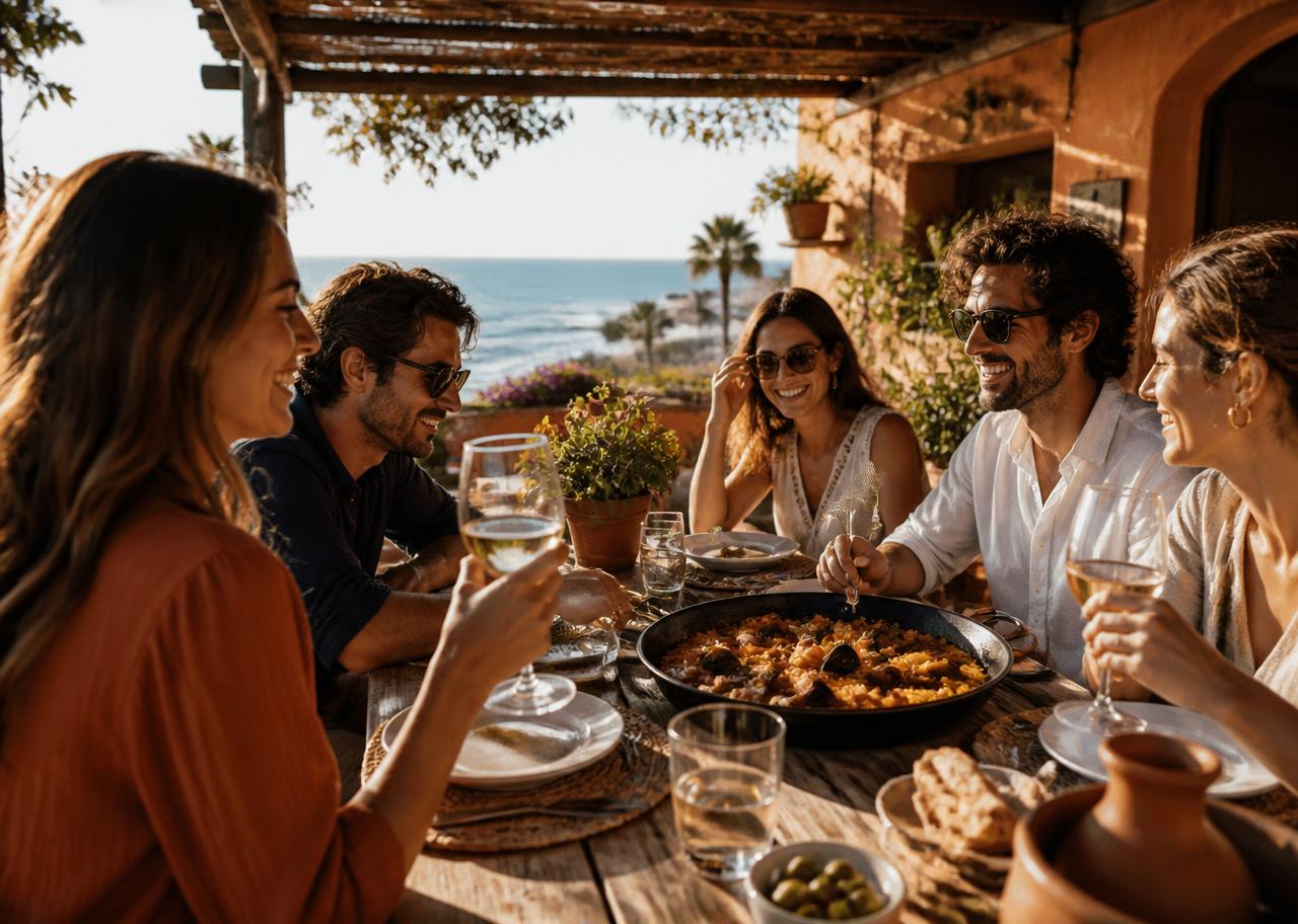 Koffie, lunch en tapas